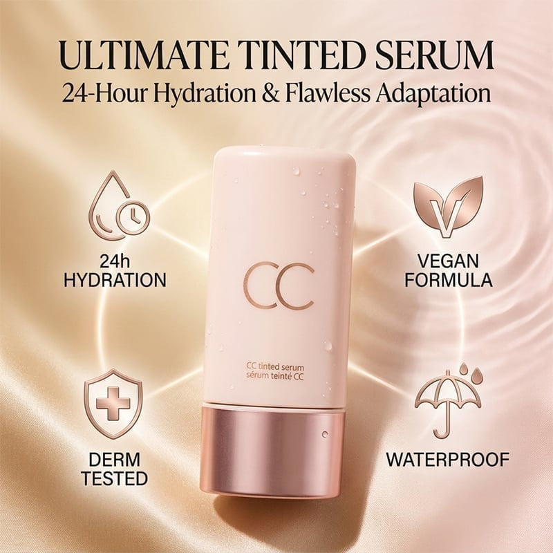 ✨Last Day 49% OFF💥- Color-Correcting Tinted CC Serum